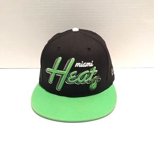Miami Heat New Era Hardwood Classics Adjustable Snapback Hat